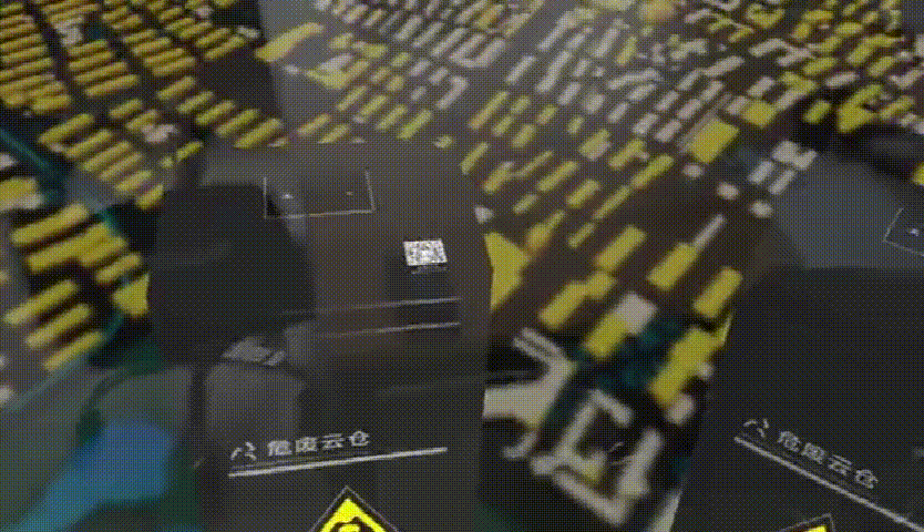 掃描出現(xiàn)云倉模型