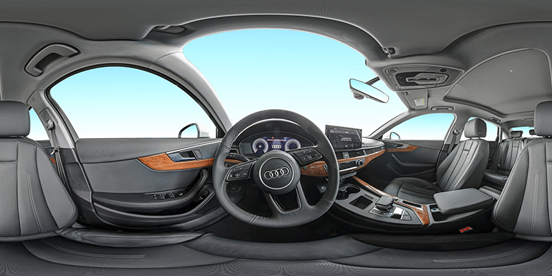 奧迪汽車(chē)內(nèi)部全景漫游