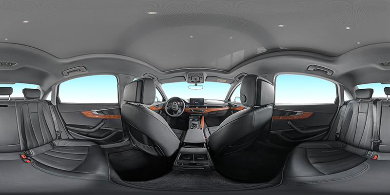 奧迪汽車(chē)內(nèi)部全景漫游